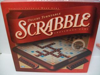 Deluxe Turntable Scrabble Crossword Game