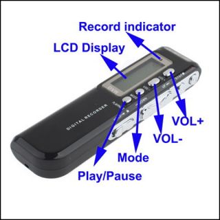  Digital Spy Audio Voice Recorder Video Dictaphone MP3 Player