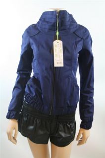 Auth Soia Kyo Didi Jacket in Dark Blue Aritzia $265