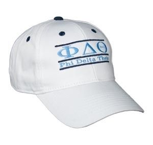 PHI Delta Theta Adjustable Snapback Bar Hat by The Game