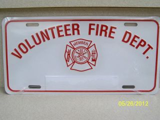 Volunteer Fire Dept, Firefighter, Fireman, EMT rescue car or truck