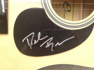 Dierks Bentley Signed Autographed Fullsize Natural Acoustic Guitar 5 1