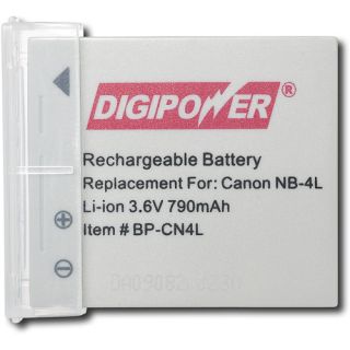 Digipower BP CN4L Rechargeable Li Ion Battery f Replacement or Canon