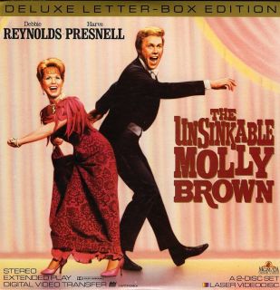 Unsinkable Molly Brown Debbie Reynolds Laserdisc RARE