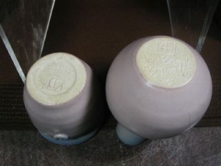 Vintage Pottery Van Briggle Cream and Sugar Vase Pitcher