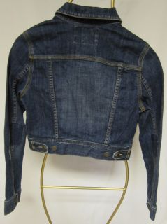 Jacket Jean Old Navy Blue Denim s Small New $34 50 Cotton Blend