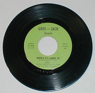  Soul 45 Gree Jack Records 461 Debra Whats It Gonna Be 1960s VG