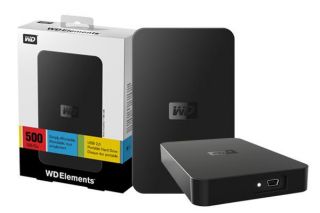 Western Digital 1TB Elements SE External HDD Portable 2 5 Size Like