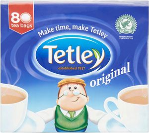 tetley tea bags 80 per pack 250g