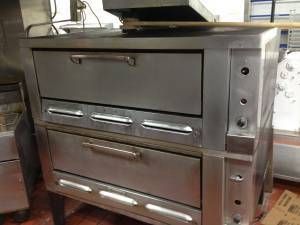  Used Garland Double Deck Pizza Oven