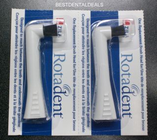 Rotadent Rota Dent Rota Dent Replacement Brush Head for the Classic