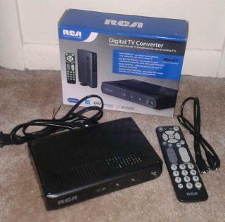 RCA Digital TV Converter Box DTA800B1 *Complete in Box*
