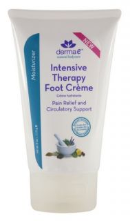 intensive therapy foot creme 4 oz derma e skin care