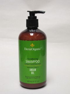 Derm Organic Conditioning Shampoo w Argan Oil 12 Oz