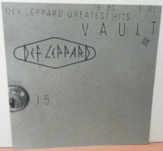 Def Leppard Promo Album Flat Vault Greatest Hits 1980 1995 Hysteria