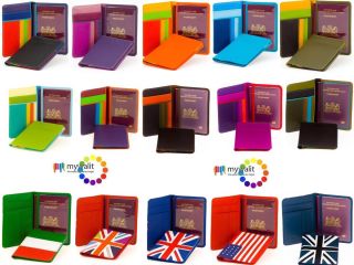 Mywalit Designer Leather Passport Cover Fab Colour 283