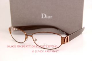 New Christian Dior CD Eyeglasses Frames 3722 4YJ Brown