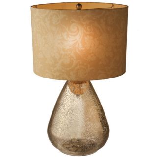 Pair of Mercury Glass Table Lamps by Casa Cristina New