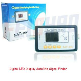 Digital LED Display Satellite Signal Finder Meters TV Dish Receiver