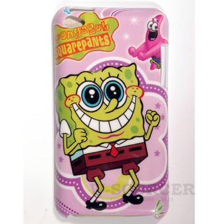 Disney Spongebob Patrick Star Hard Cover Case 4 Apple iPod Touch 4th