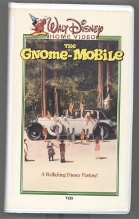Disney The Gnome Mobile RARE VHS Walter Brennan 95V