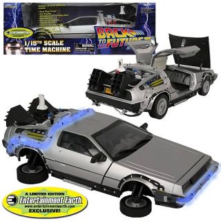 Back to The Future II DeLorean Vehicle Time Machine EE Exclusive in