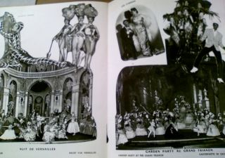 1940s Risque Folies Bergere Program w Embossed Nude