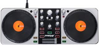 New Gemini DJ Firstmix Laptop Software MIDI Controller $30 Blue Laptop