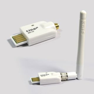150Mbps Wireless USB Adapter Card with Dlink 2dBi SMA Antenna for PC
