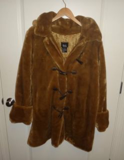 Womens Dennis Basso Fur Coat Size L