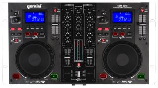 Gemini CDM 3610 Dual Scratch CD  DJ Player Mixer New