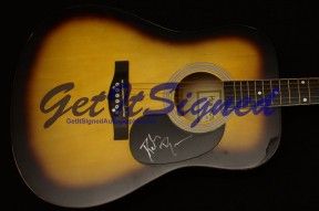 Dierks Bentley Signed Acoustic Guitar Autograph Autographed