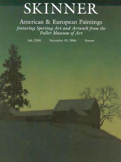 Five Auction Catalogs American European Paintings $150