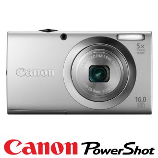 new boxed canon powershot a2400 is digital camera silver description