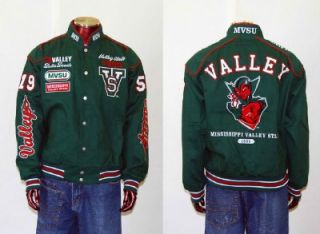 mississippi valley state nascar jacket med 4xl