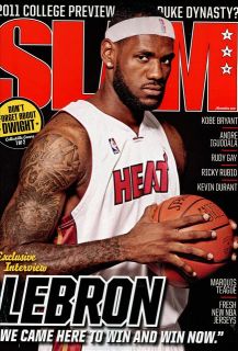 Slam Magazine 142 Basketball Miami Heat Lebron James