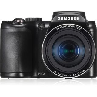 Samsung Samsung WB100 16 2 MP Digital Camera EC WB100ZBABUS Black