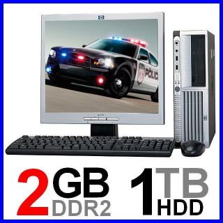  Desktop Computer DVD RW Intel Core 2 Duo 17 LCD Monitor Bundle