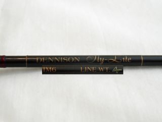 Dennison Fly Lite 4 Weight, 2 Piece, Ultra Light Fly Rod   FlyMasters
