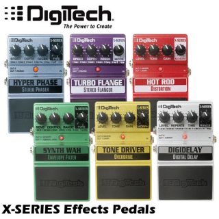 New DigiTech x Series Pedals Digidelay Overdrive More