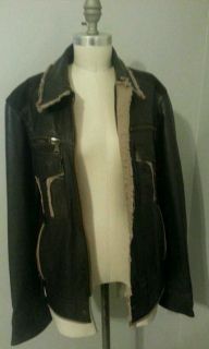  Men's Leather Dolce and Gabbana Jacket