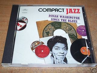 Compact Jazz Dinah Washington Sings The Blues Mint CD 042283257320
