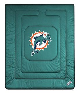 Miami Dolphins Comforter Sheet Set Twin Full Queen