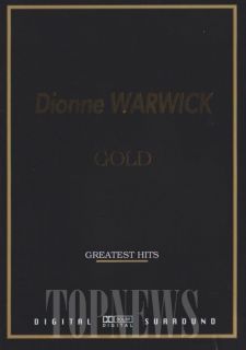  Dionne Warwick Gold Greatest Hits DVD SEALED