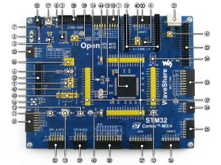  STM32F407 STM32 Arm Cortex M4 Development Board 15 Modules Kit
