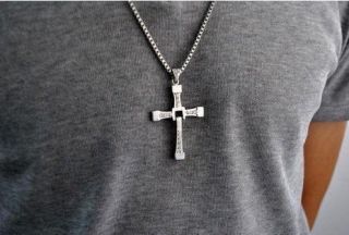 The Fast and The Furious Vin Diesel Dominic Torettos Cross Pendant