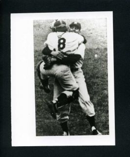 DON LARSEN YOGI BERRA 1956 World Series Perfect Game New York Yankees