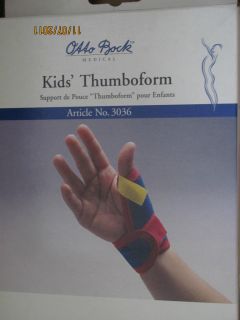 Otto Bock Medical Kids Thumboform Thumb Support Brace 3036