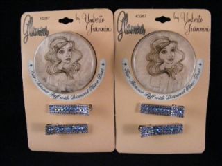 Umberto Giannini Glamour Diamond Dust Hair Clips 2 Pack