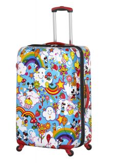 Heys USA 4WD Disney Rainbow Magical World 22 Spinner Luggage Carry On
